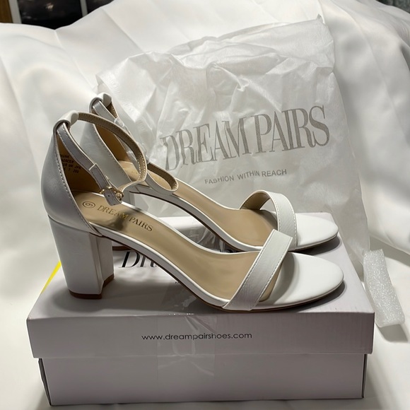 Dream Pairs Shoes - DREAM PAIRS Women's Low-Chunk Low Heel Pump Sandals